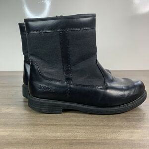 Totes Black Faux Fur Lined Boots Insulated Size 8 M RN 73271